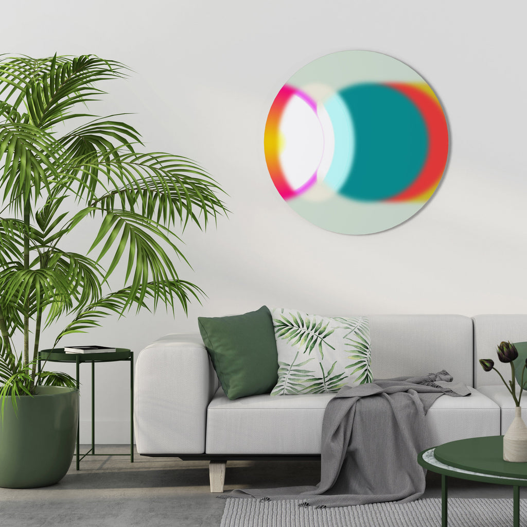 Rund väggdekoration PORTEN TILL MAGI