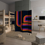 BLINDED BY THE LIGHTS 4-Panel Room Divider