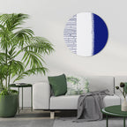 BLUE HARMONY DESIGN Round Wall Art