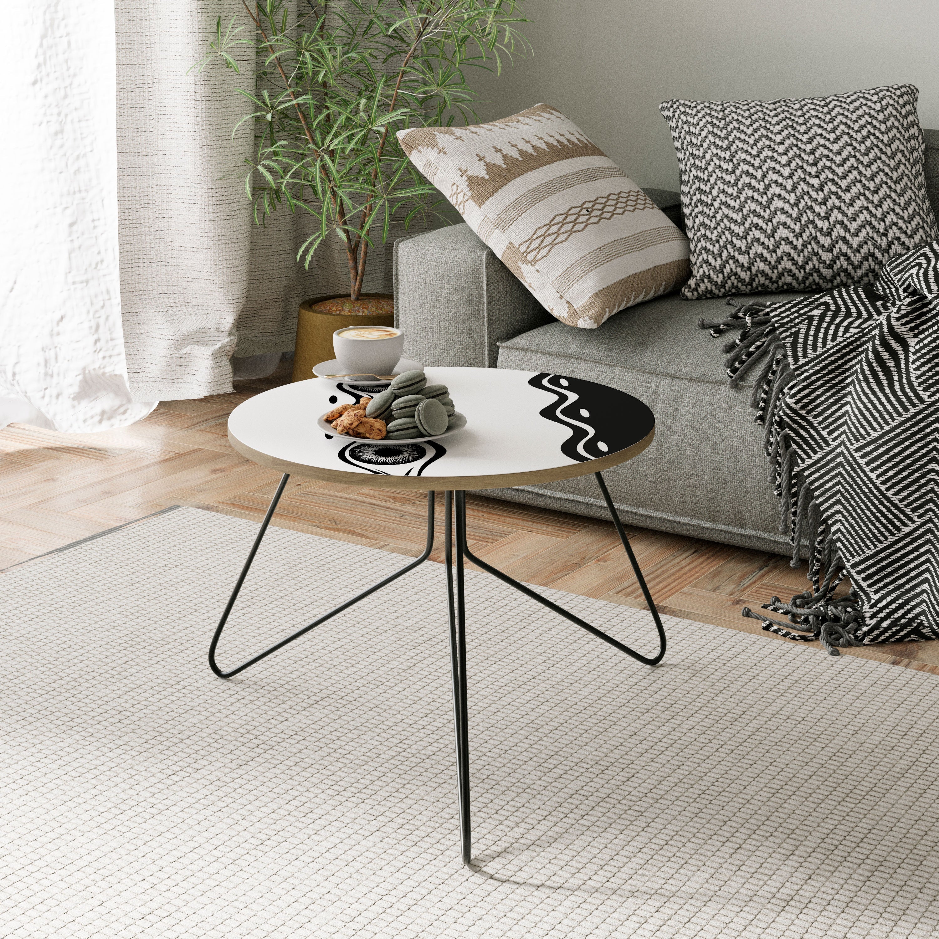 BOLD LINEAR DANCE Soffbord 60