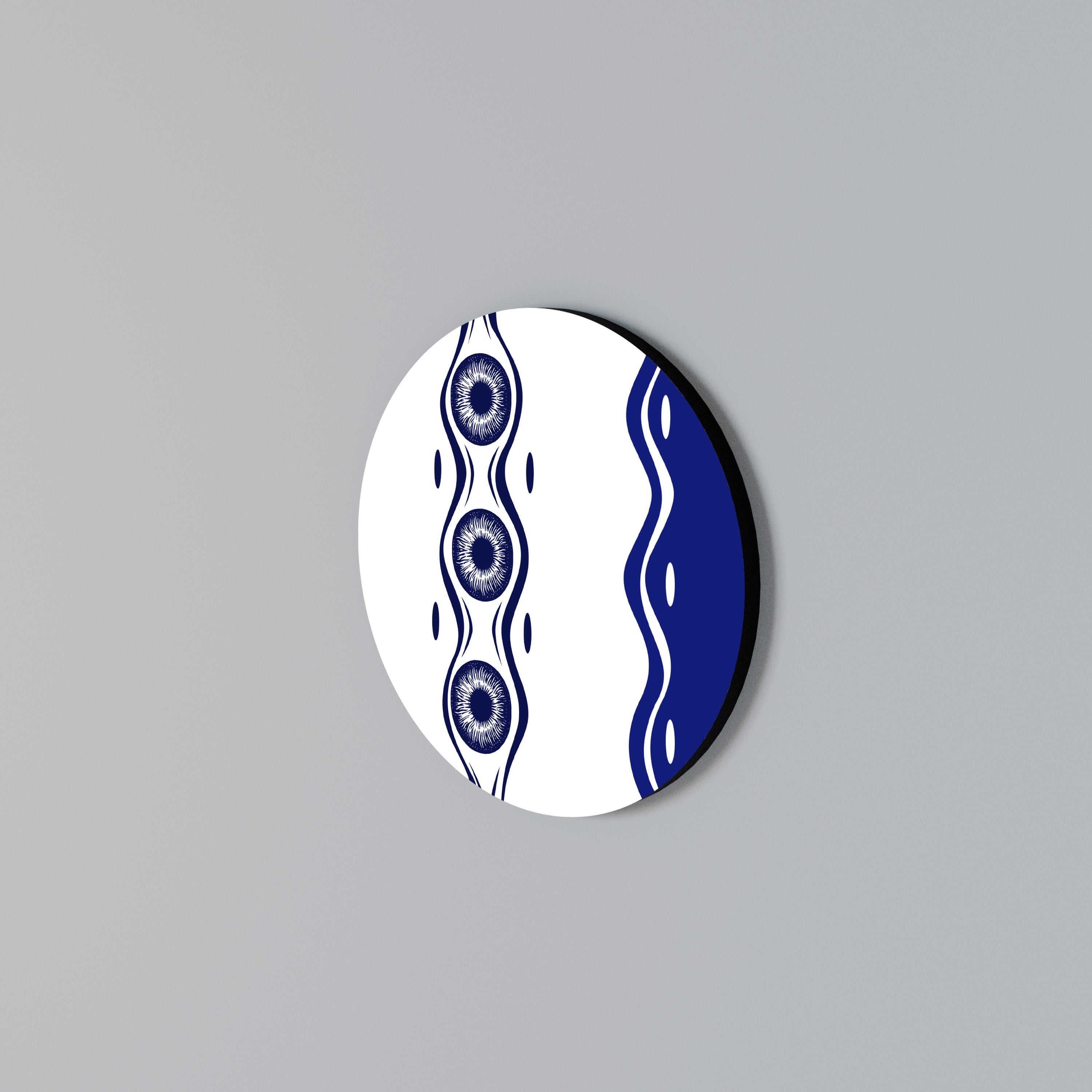 DANCE OF DESIGN Round Wall Art