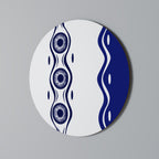 DANCE OF DESIGN Round Wall Art