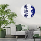 DANCE OF DESIGN Round Wall Art