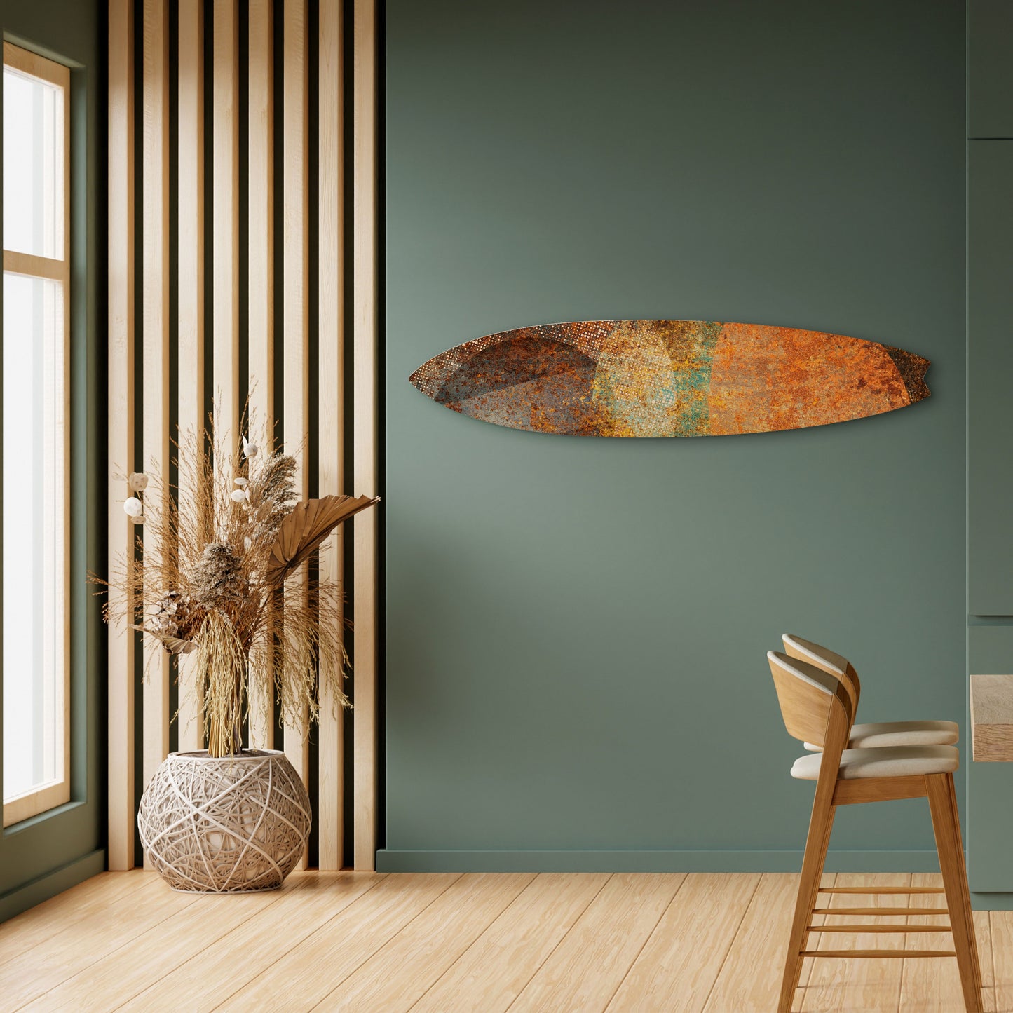 ANTIQUE AURA Dekorativ Surfbräda