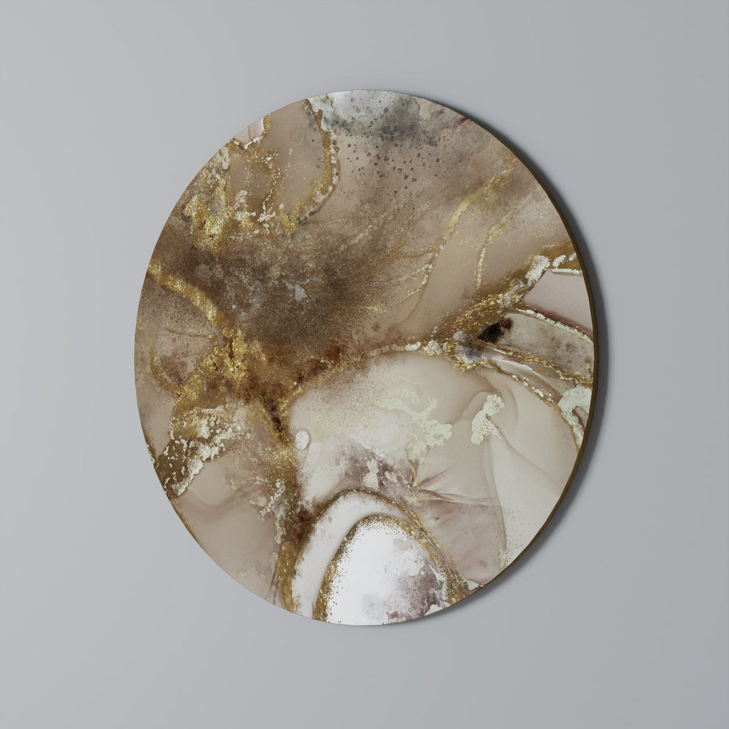 Lugnande bäckar rund väggdekoration