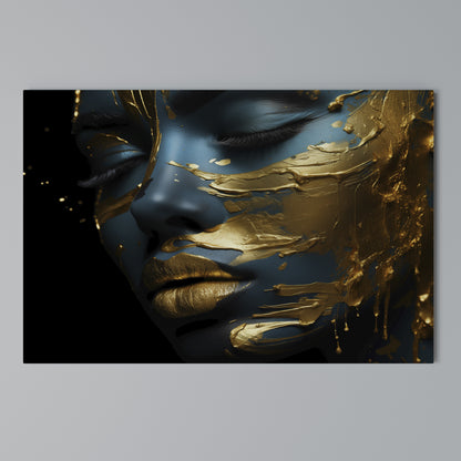 GLOWING ELEGANCE Horizontal Canvas Print