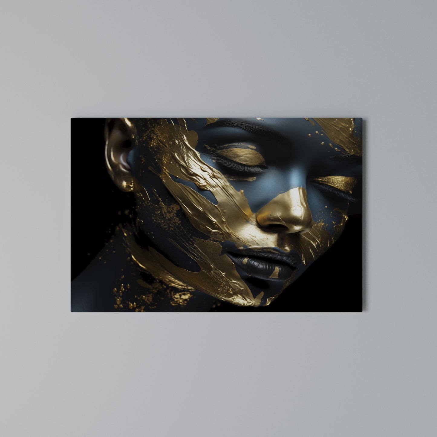 GILDED GRACE Horizontal Canvas Print