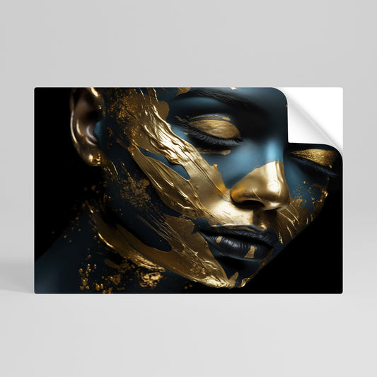 GILDED GRACE horisontell poster med självhäftande motiv