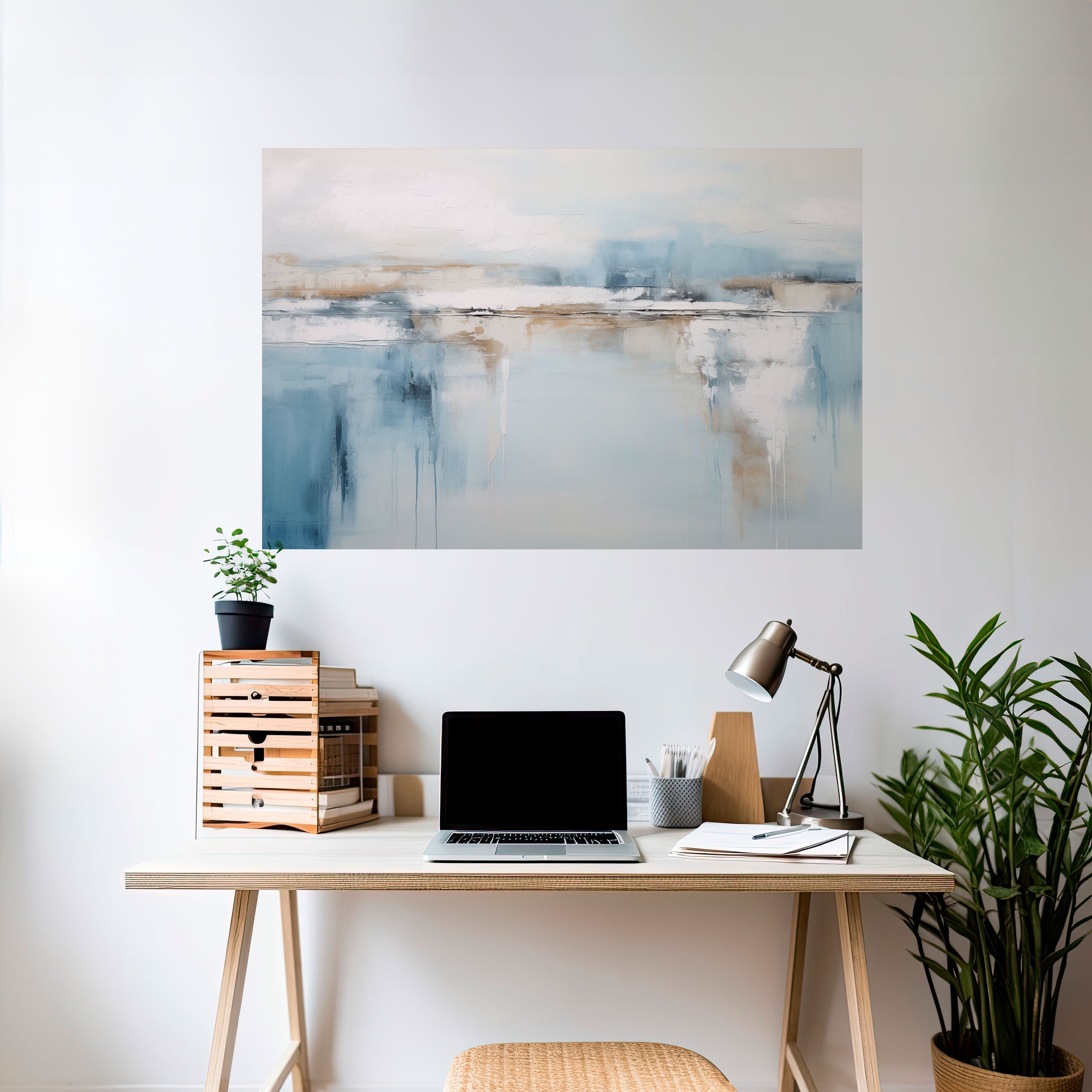 INDYGO SHADOW Horisontell Poster med självhäftande text