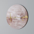 PROSECCO IMPRESSION Round Wall Art