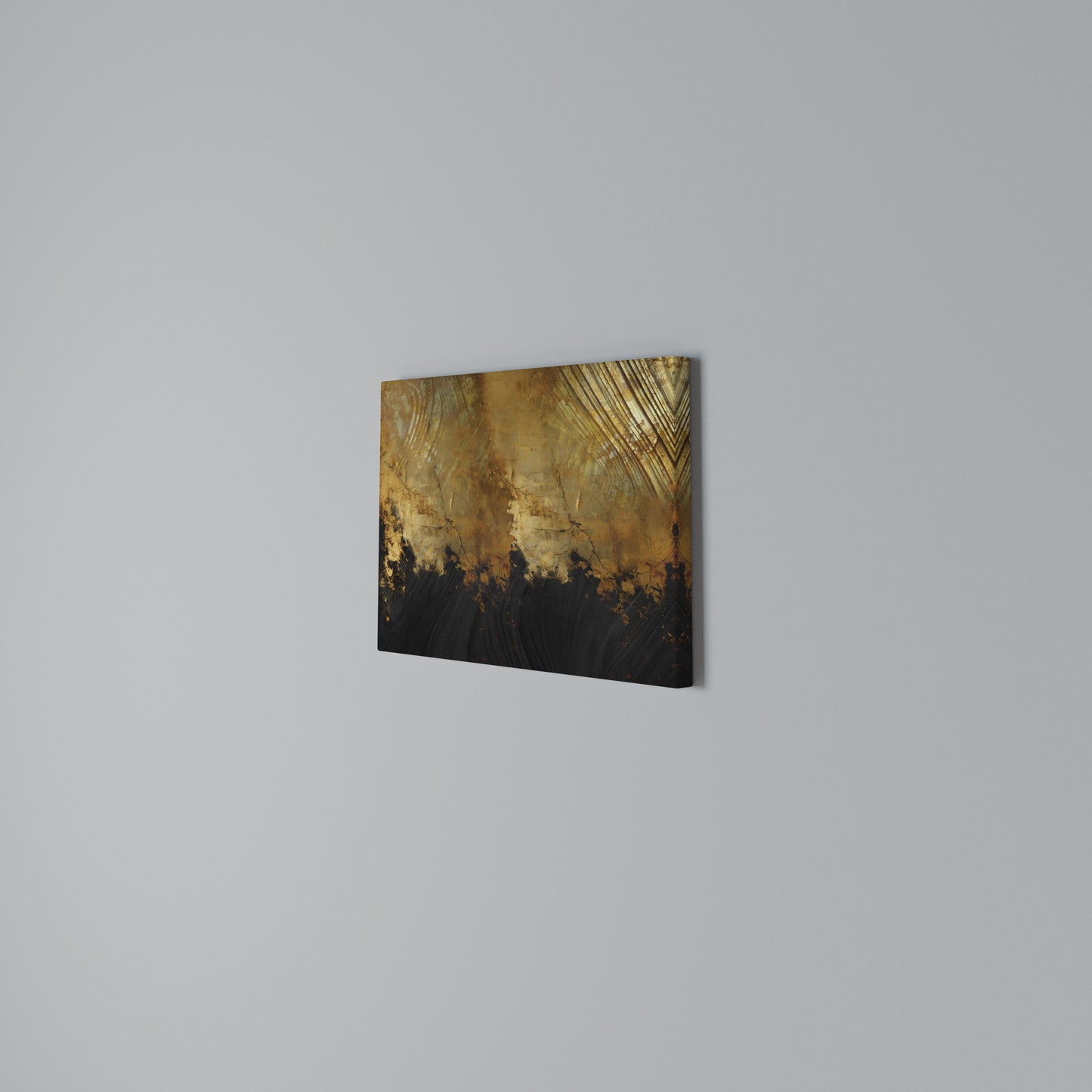 FLUID EMBER Horizontal Canvas Print