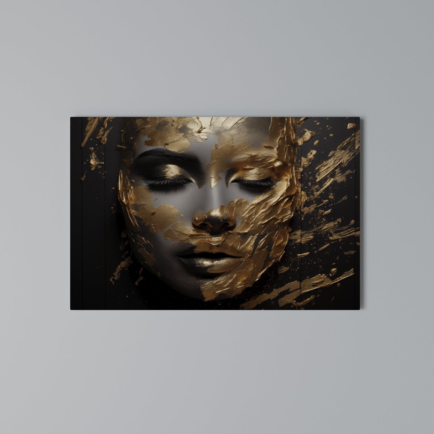 SHIMMERING ELEGANCE Horizontal Canvas Print