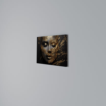 SHIMMERING ELEGANCE Horizontal Canvas Print