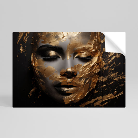 SHIMMERING ELEGANCE Självhäftande Horisontell Poster