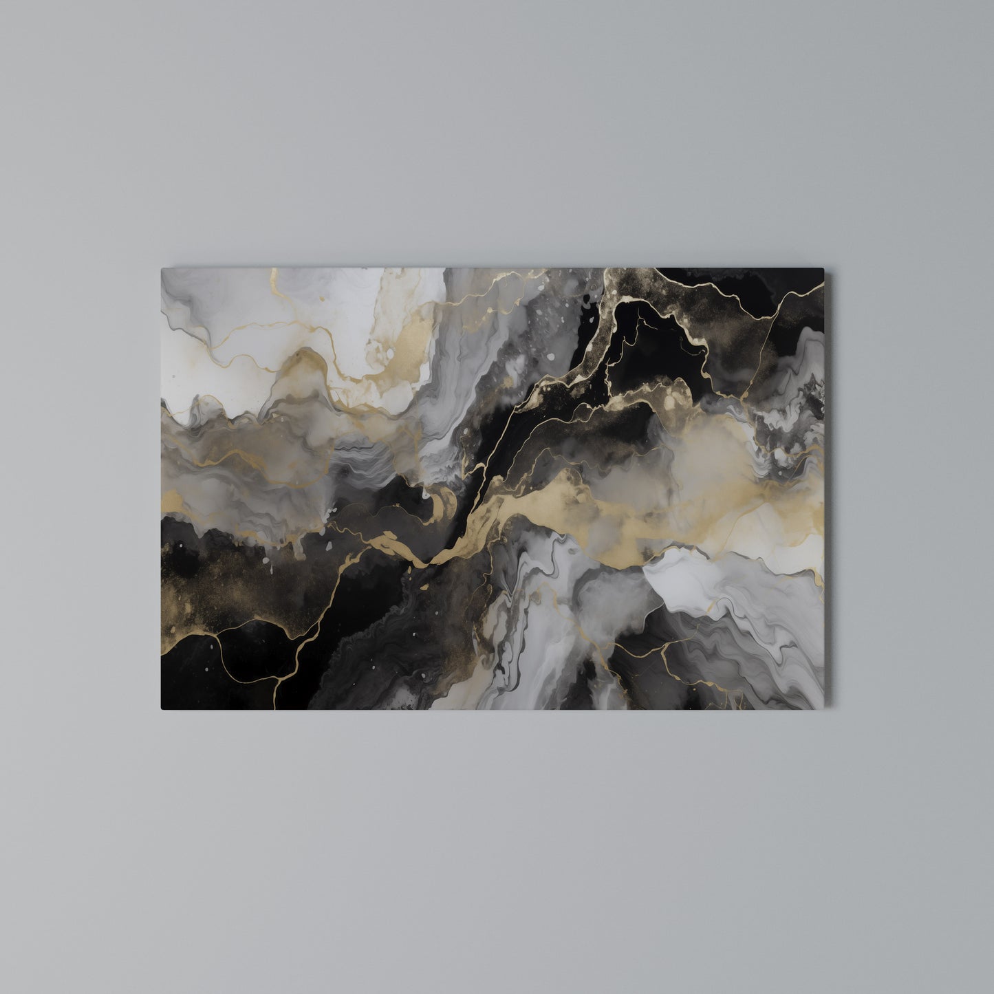 MYSTIC VEINS Horizontal Canvas Print