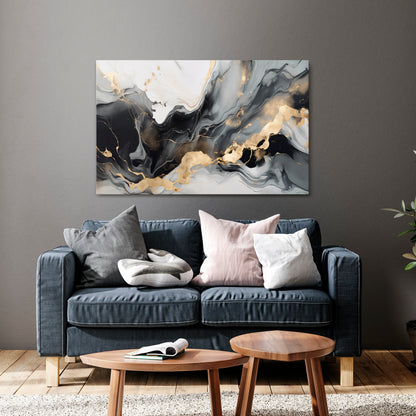 HARMONIOUS VEINS Horizontal Canvas Print