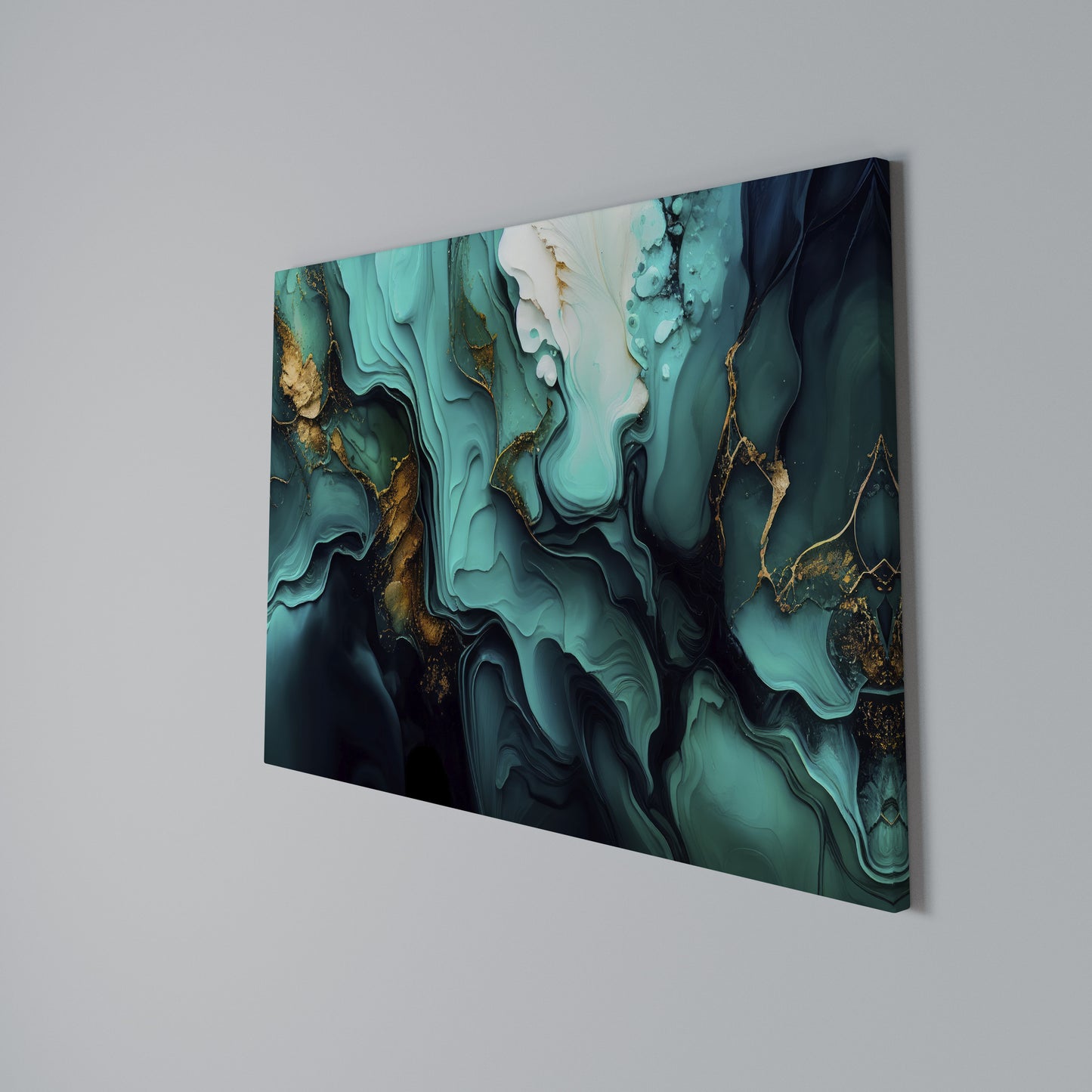 SUBLIME WHIRLS Horizontal Canvas Print