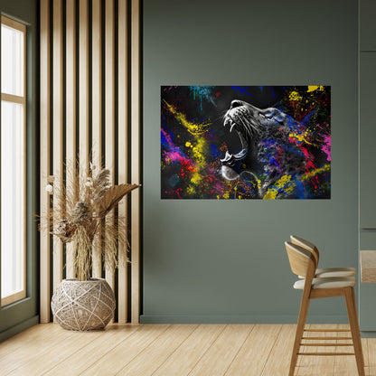 LAMPART ARTISTRY horisontell poster med självhäftande tryck