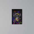 RACCOON ARTISTRY Vertical Canvas Print