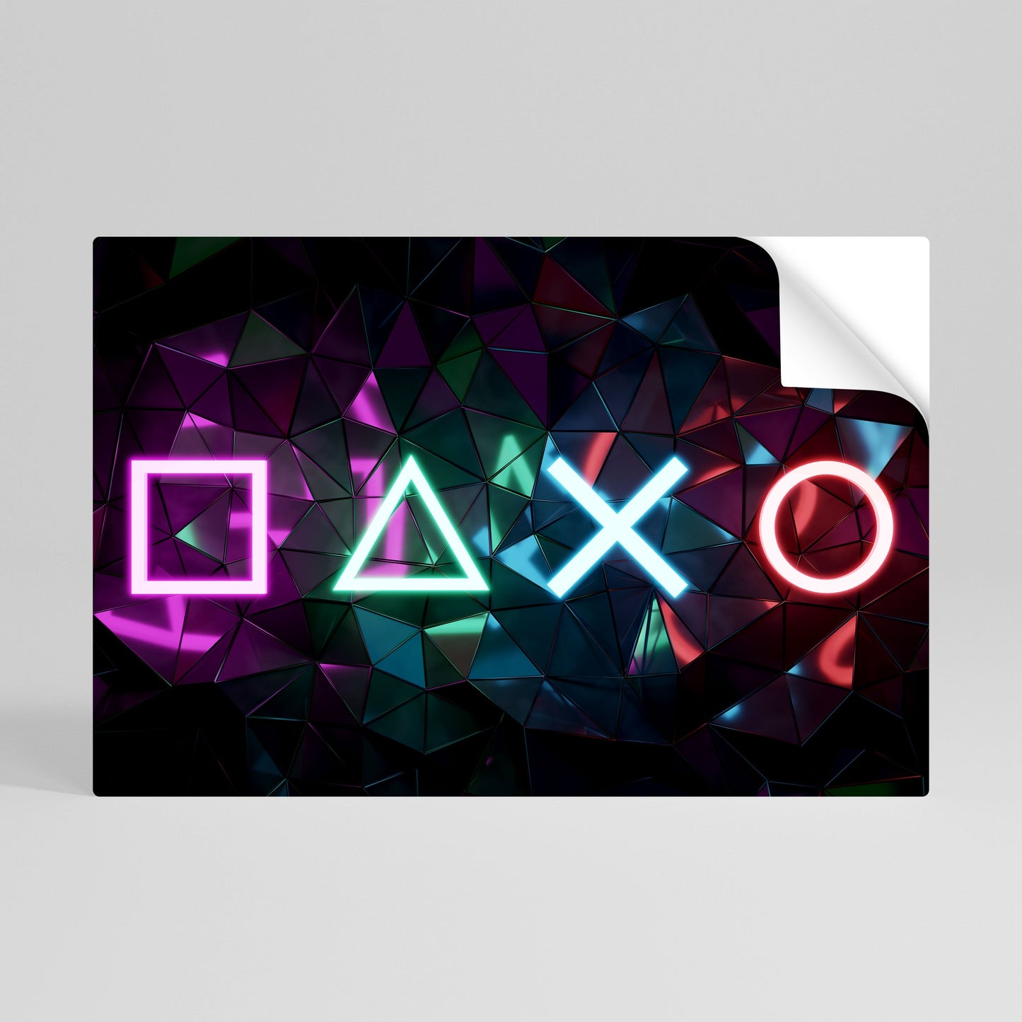 INFINITY ICON horisontell affisch med självhäftande motiv