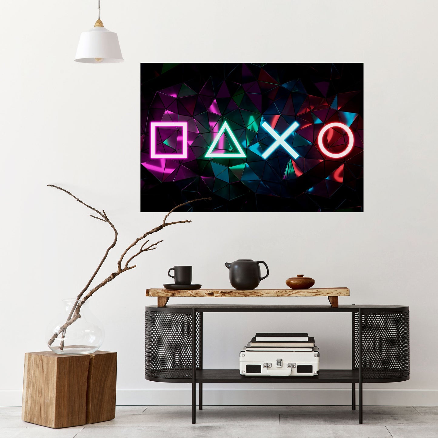 INFINITY ICON horisontell affisch med självhäftande motiv