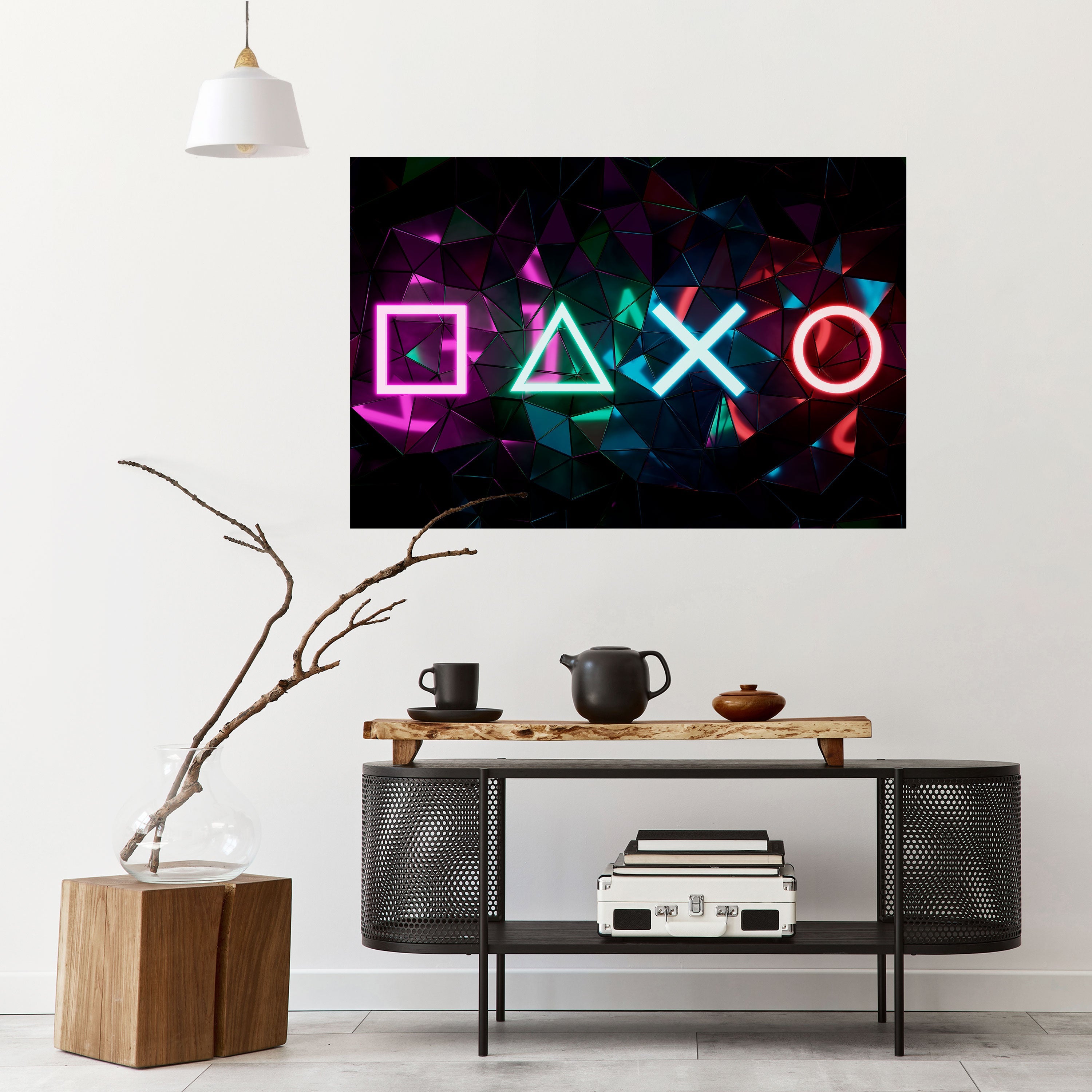 INFINITY ICON horisontell affisch med självhäftande motiv