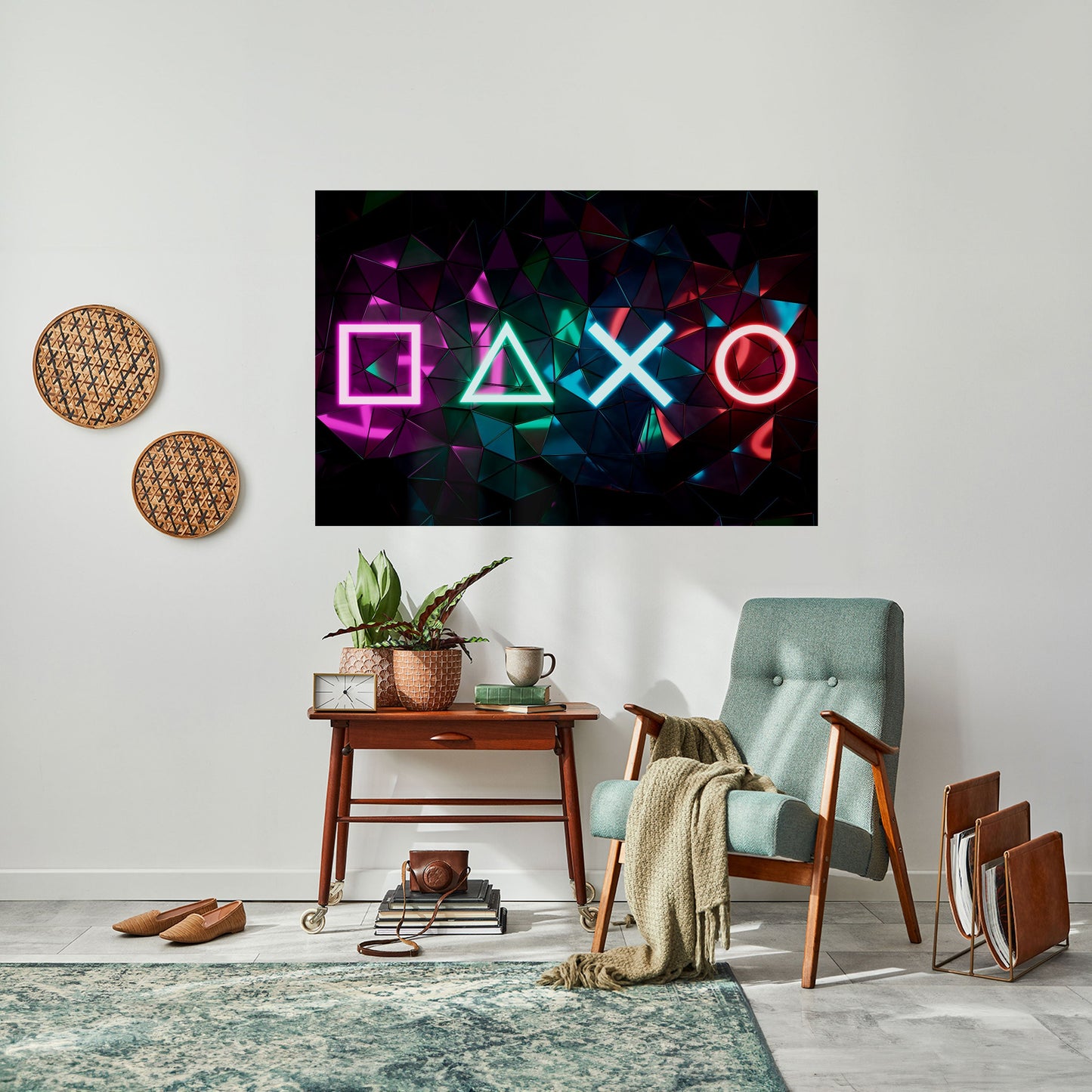 INFINITY ICON horisontell affisch med självhäftande motiv