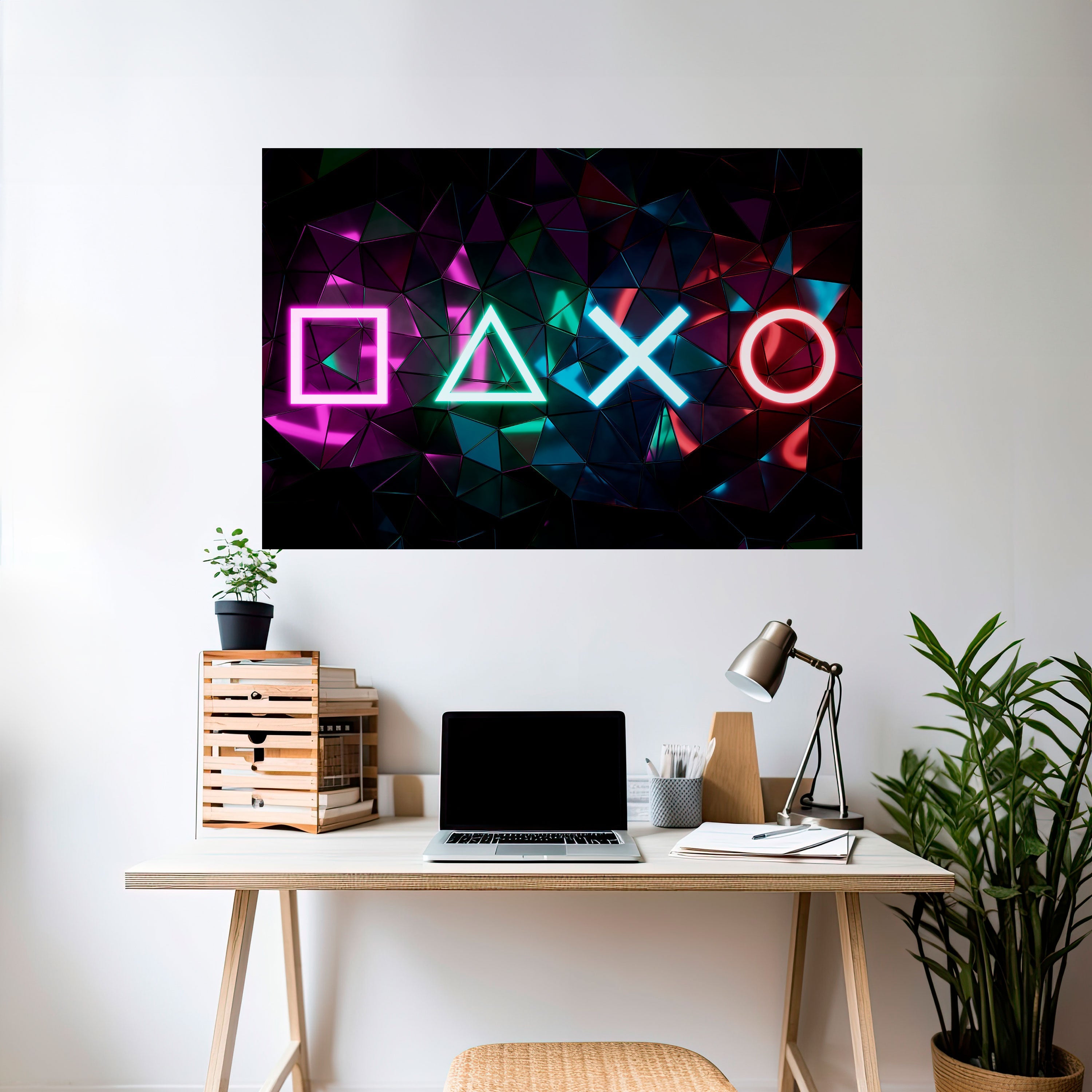INFINITY ICON horisontell affisch med självhäftande motiv
