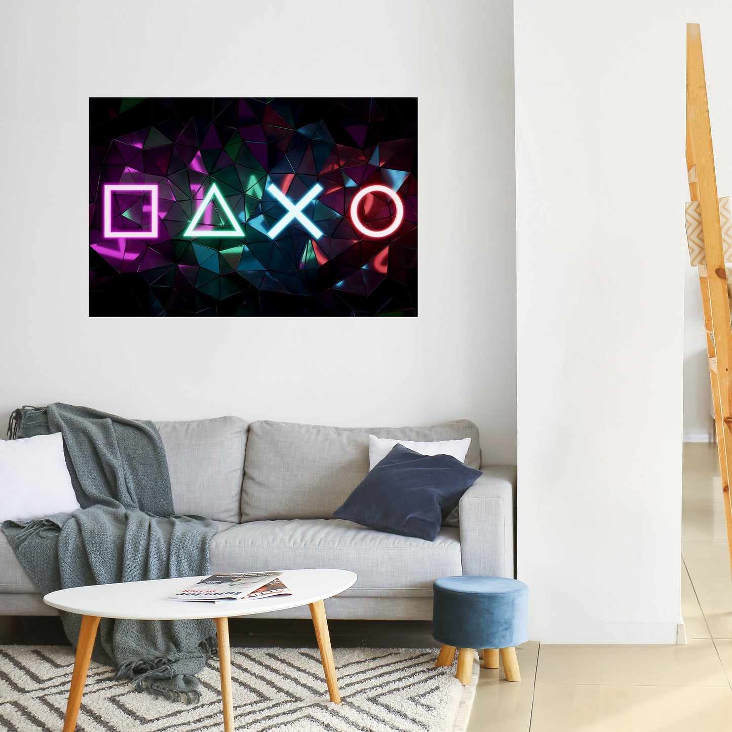 INFINITY ICON horisontell affisch med självhäftande motiv