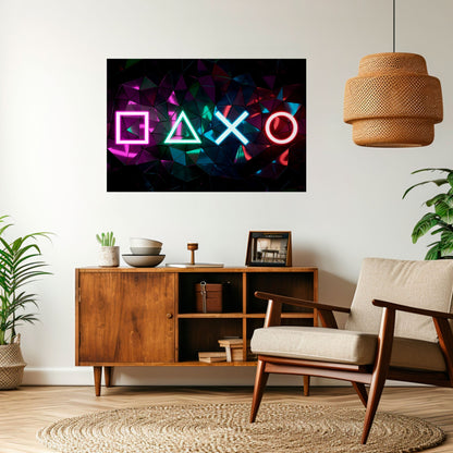 INFINITY ICON horisontell affisch med självhäftande motiv