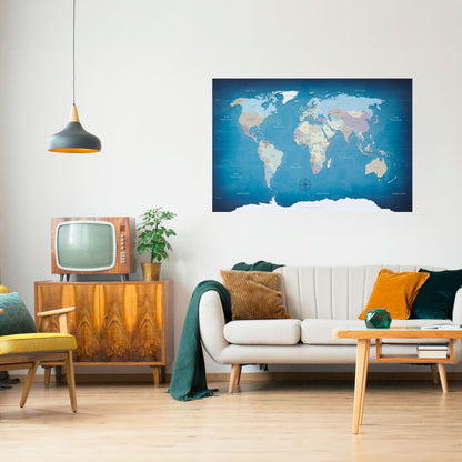 INSPIRATIONSKARTOR Horisontell poster med självhäftande papper