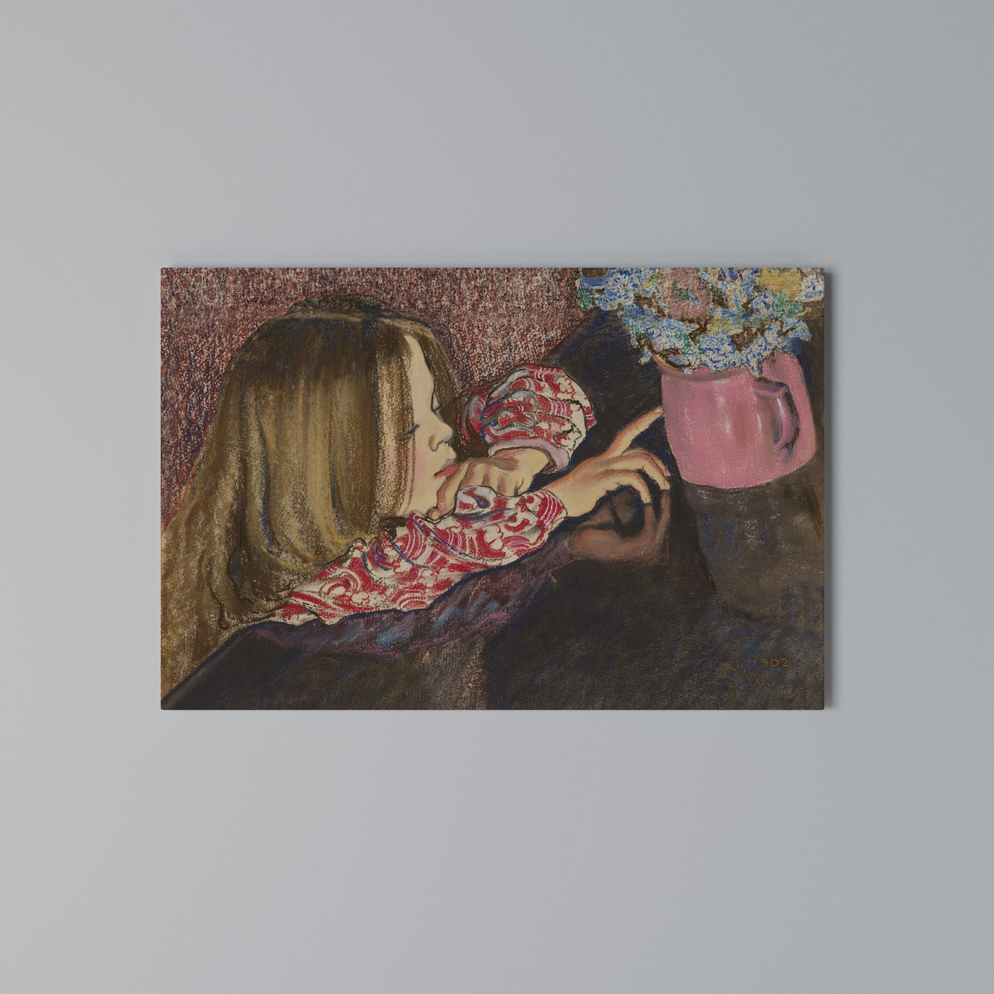 CHILDLIKE WONDER Horizontal Canvas Print