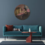 CHILDLIKE WONDER Round Wall Art