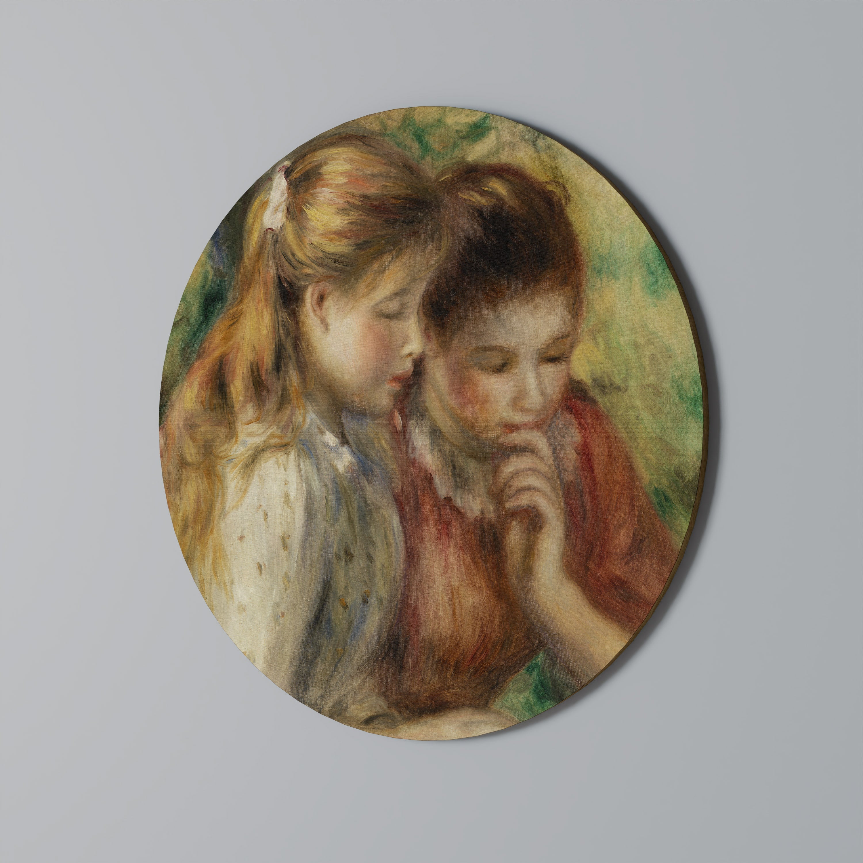 VISKNINGAR OM VÄNSKAP Rund Väggdekoration