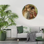 WHISPERS OF FRIENDSHIP Round Wall Art