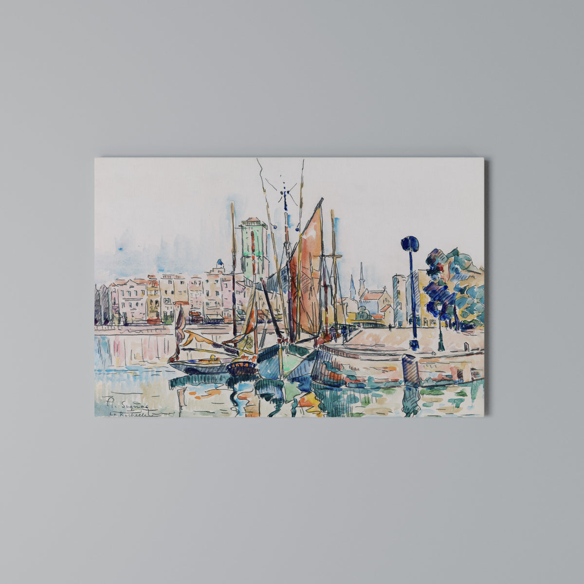 LA ROCHELLE Horizontal Canvas Print