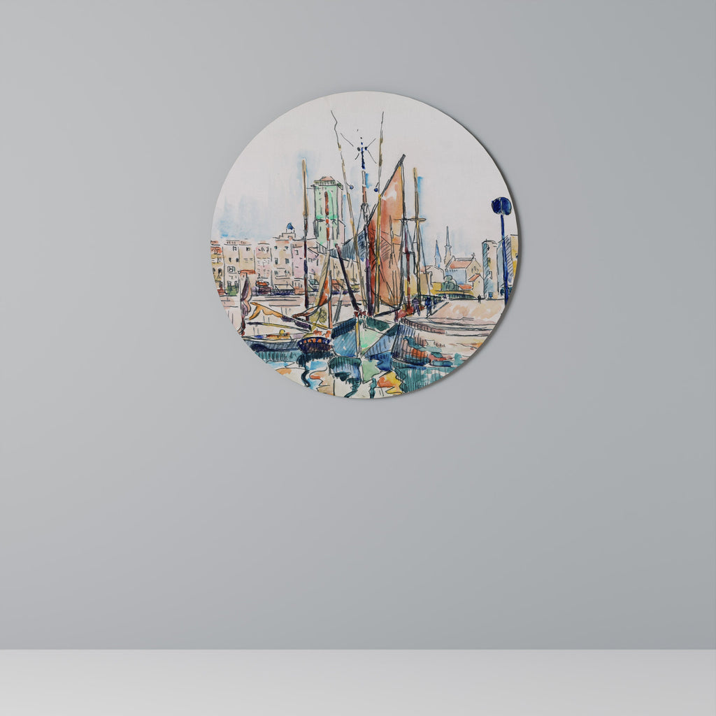 LA ROCHELLE Rund Väggkonst