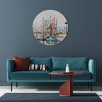 LA ROCHELLE Round Wall Art