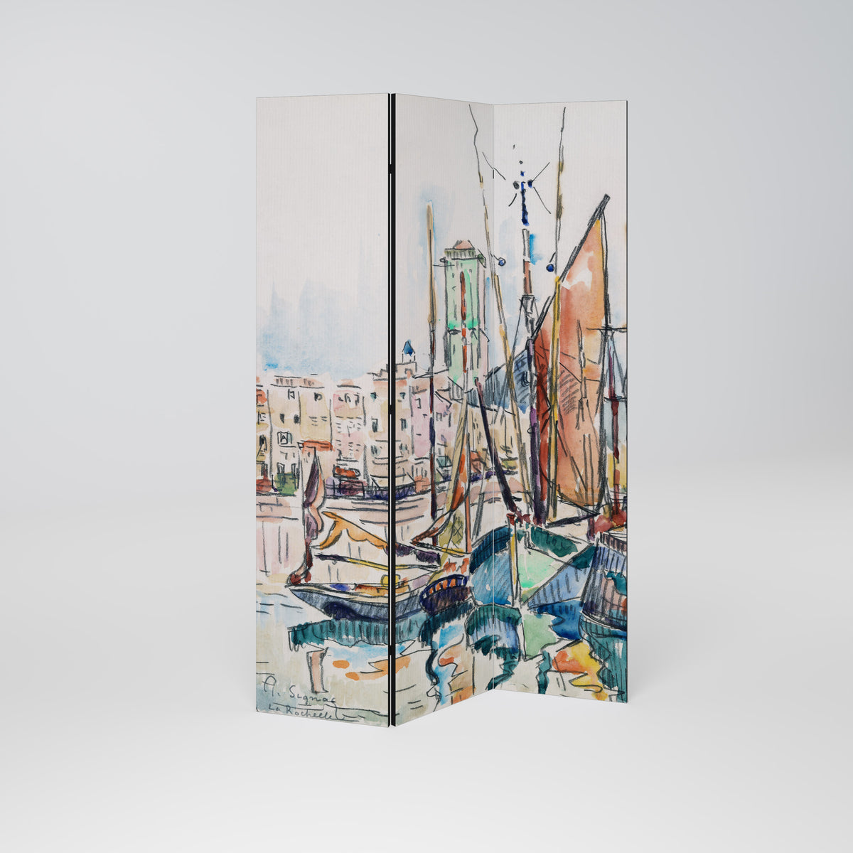 LA ROCHELLE Dekorativ rumsavdelare – 3 paneler