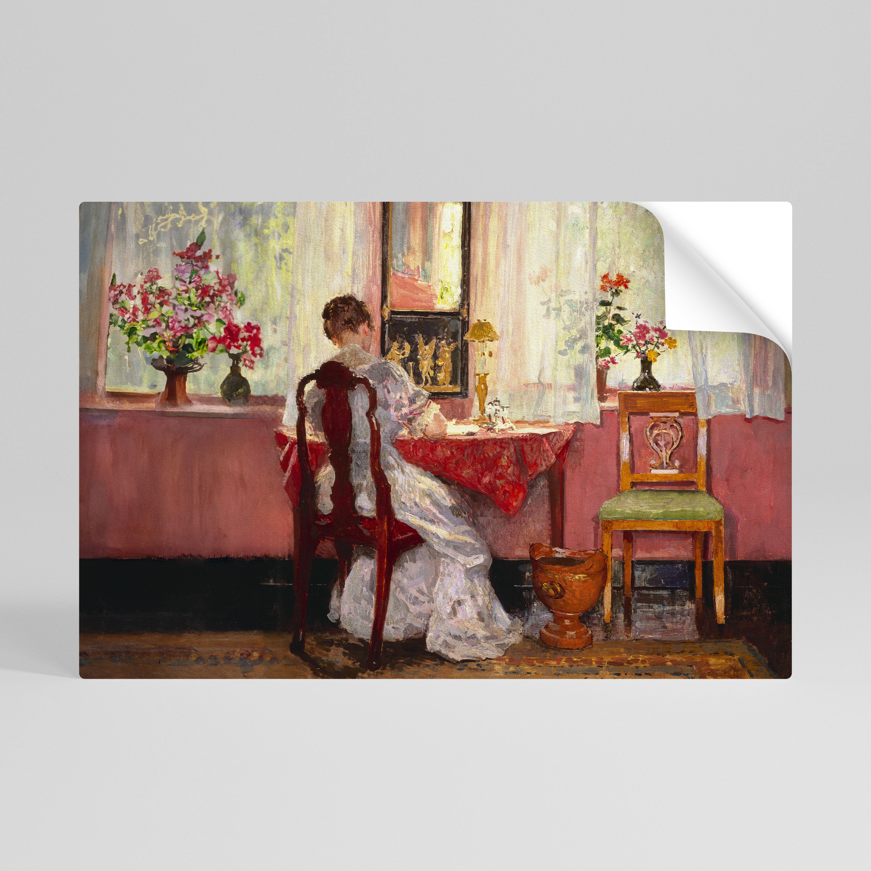 VISKNINGAR OM EN LYCKLIG DAG - Horisontell affisch med självhäftande text