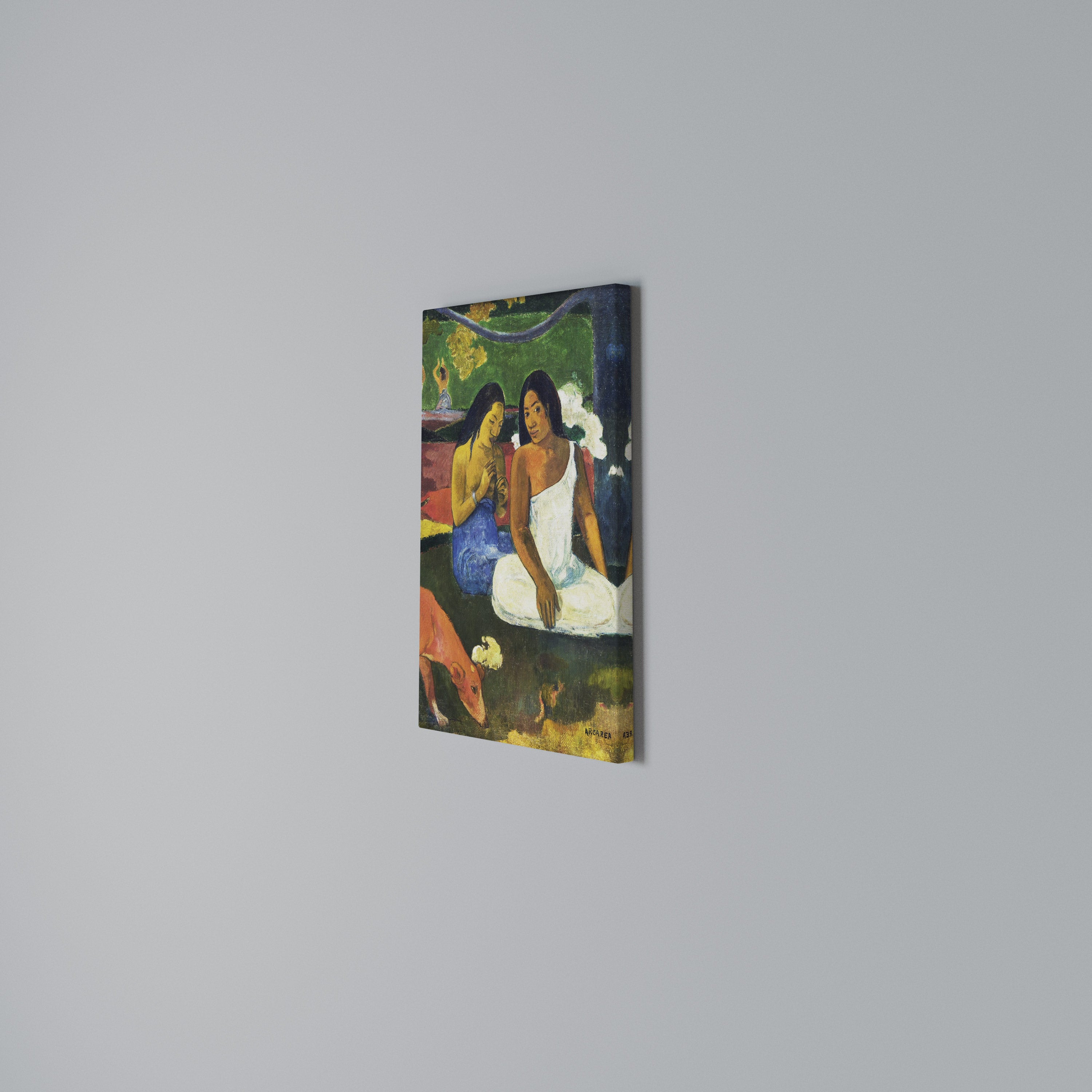 AREAREA BY GAUGUIN Vertical Canvas Print