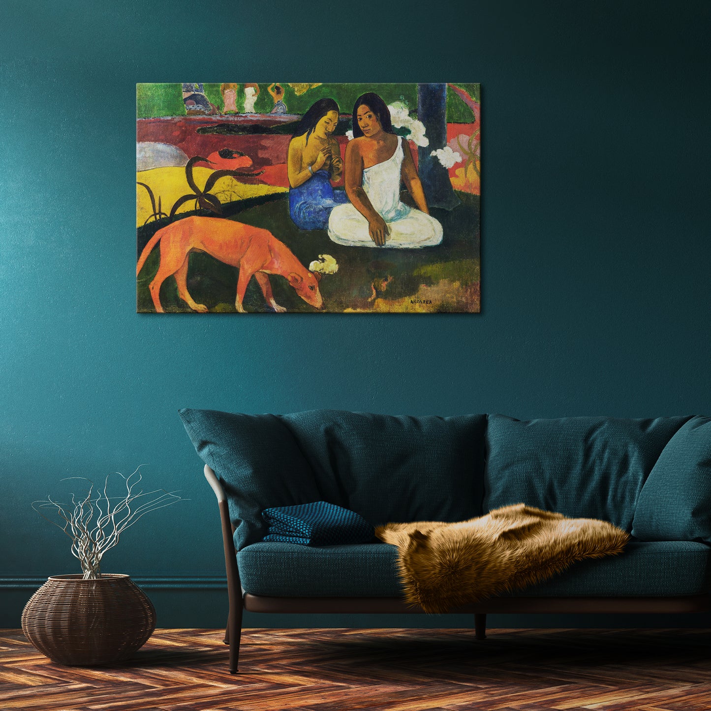 AREAREA BY GAUGUIN Horizontal Canvas Print