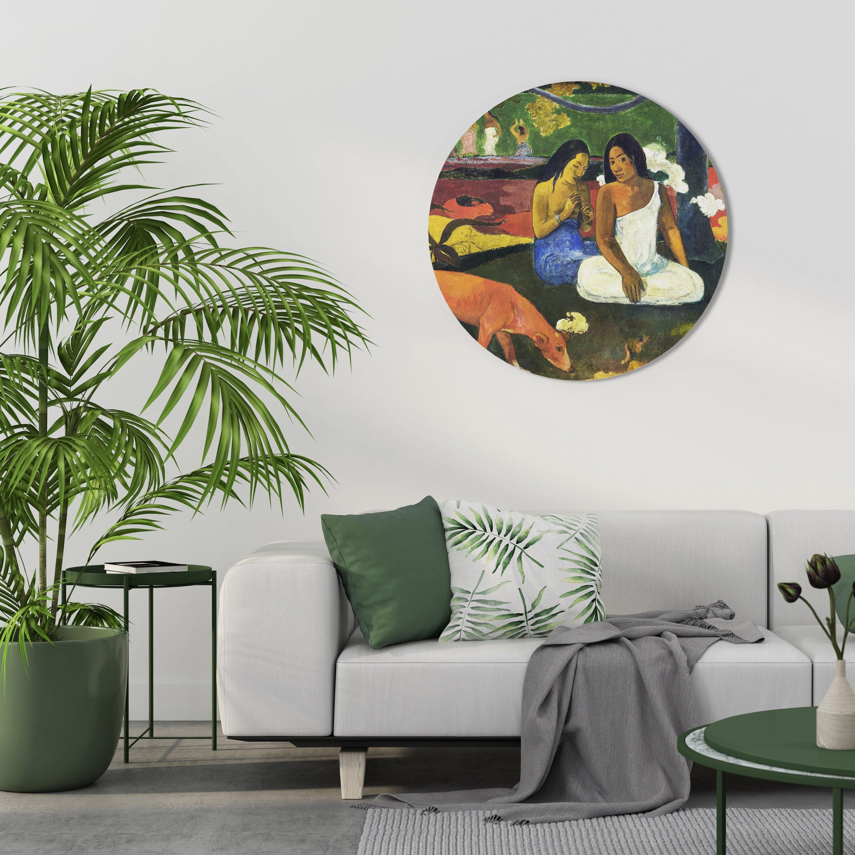 Rund väggkonst AREAREA AV GAUGUIN