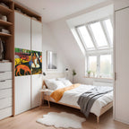 AREAREA AV GAUGUIN Horisontell poster med självhäftande text