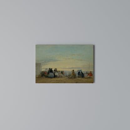 CHARMING COASTAL MOMENTS Horizontal Canvas Print