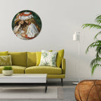 MUSE OF YOUTHFUL DREAMS Round Wall Art