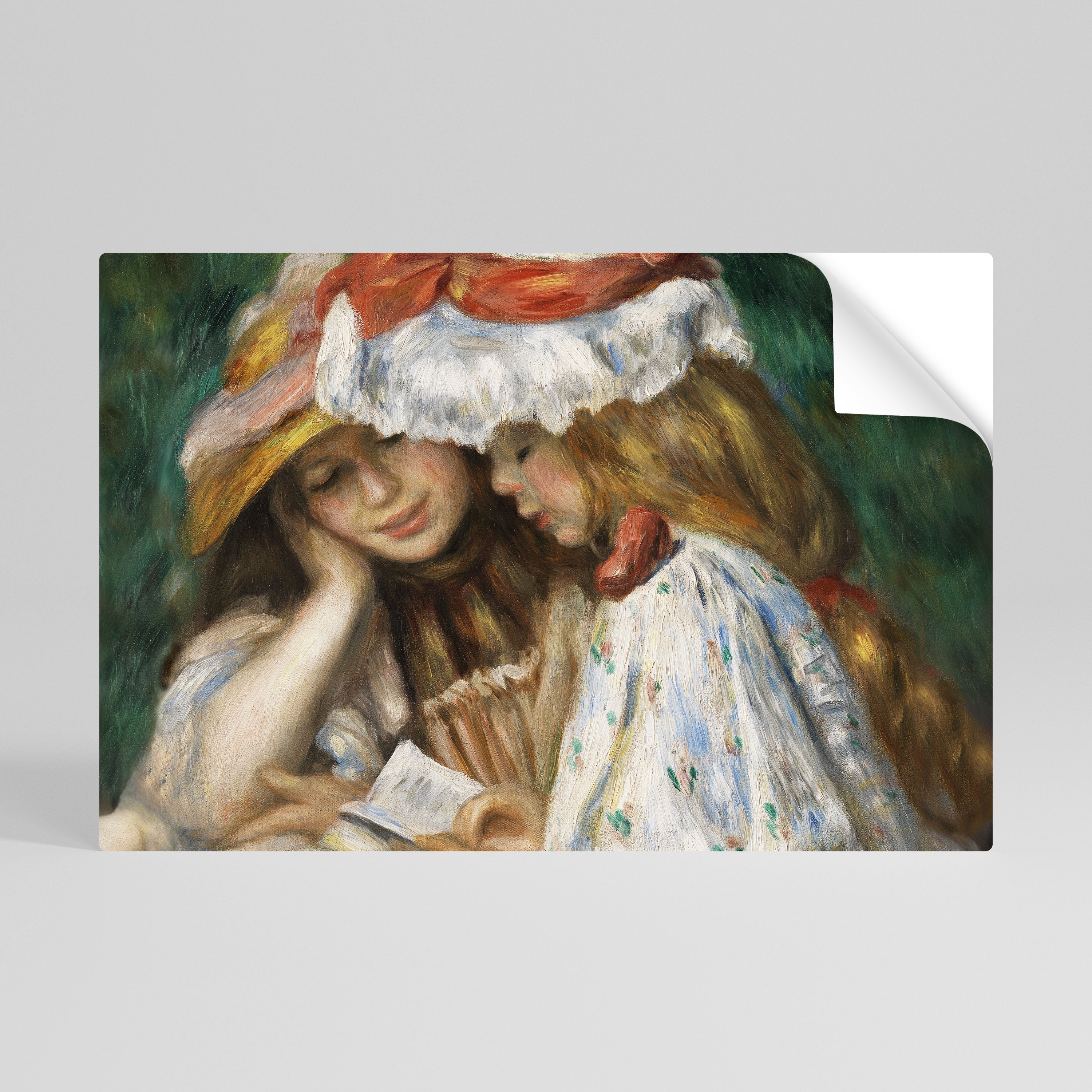 MUSE OF YOUTHFUL DREAMS Peel and Stick Horizontal Poster
