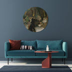 MYSTICAL BALLET REHEARSAL Round Wall Art