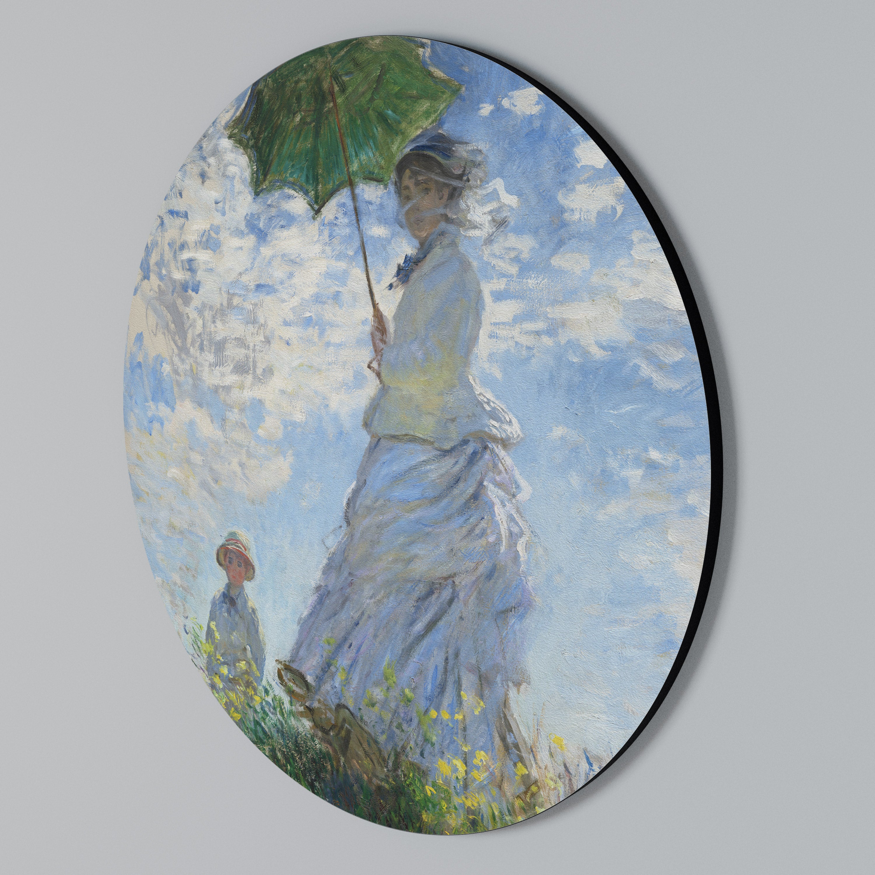 VÅRENS VISKNINGAR Rund Väggdekoration