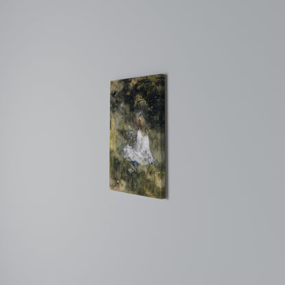 GATHERING SERENITY Vertical Canvas Print